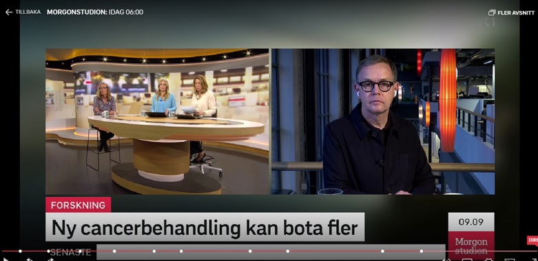 Mats Jerkeman professor i SVT