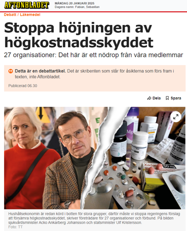 Aftonbladet debattext jan 2025 skärmdump