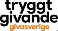 tryggt givande logotyp