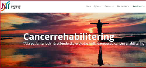 nätverket mot cancers rehabiliteringsbild