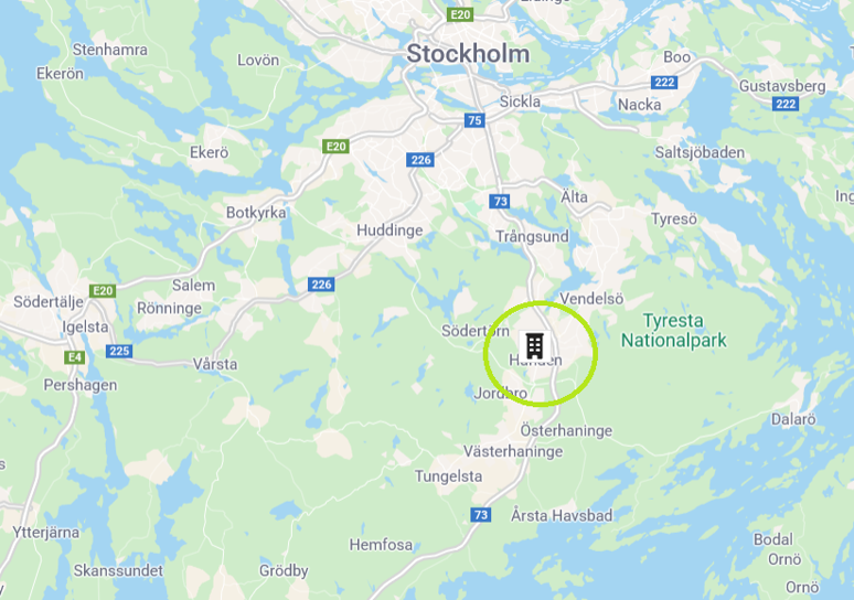 förbundsstämman 2025 Haninge karta 2